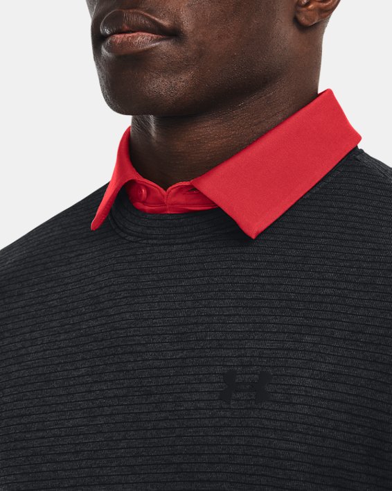 Haut à col ras du cou UA Storm SweaterFleece pour homme, Black, pdpMainDesktop image number 3
